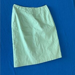 Chadwick's Linen Blend Classic Pencil‎ Skirt Womens Sz 6